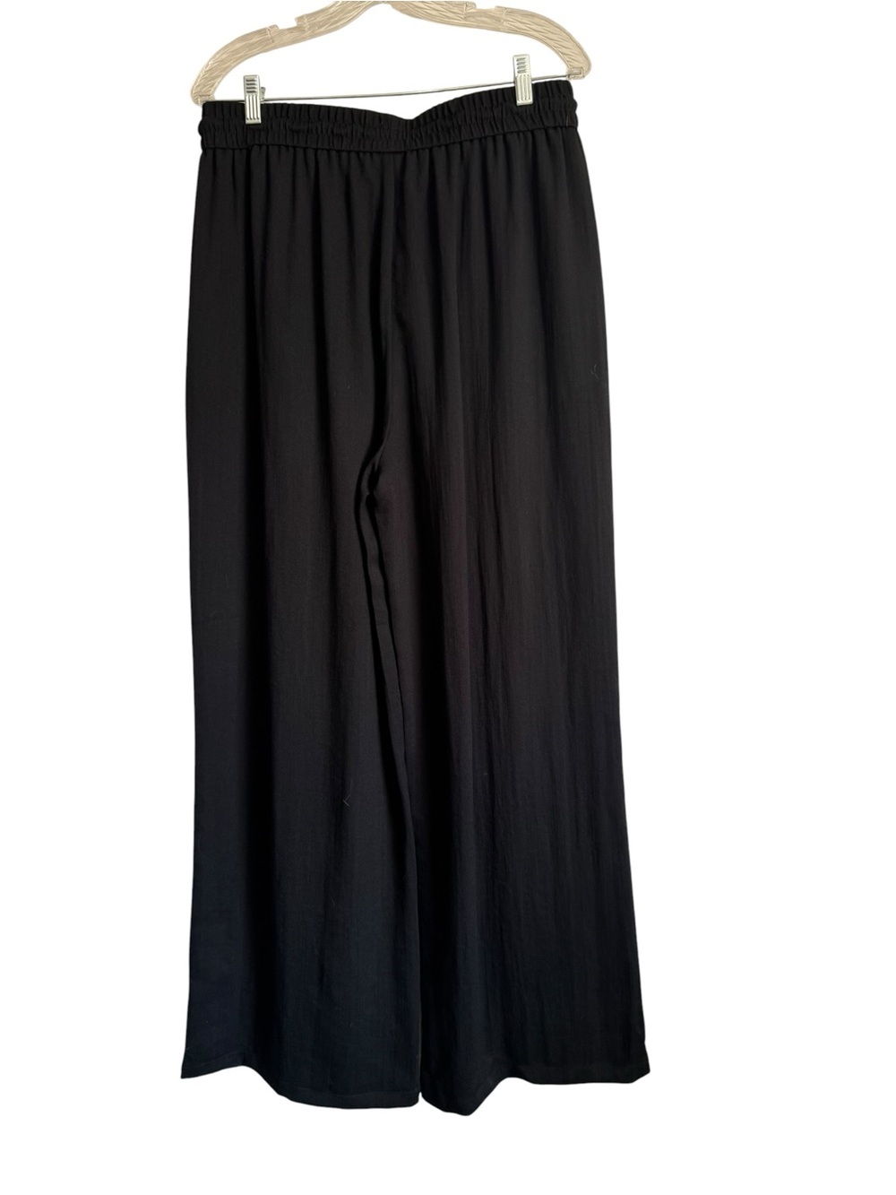 Halara High Waisted Drawstring Pocket Wide Leg Baggy Casual Linen-Feel Pants NEW - Picture 4 of 13
